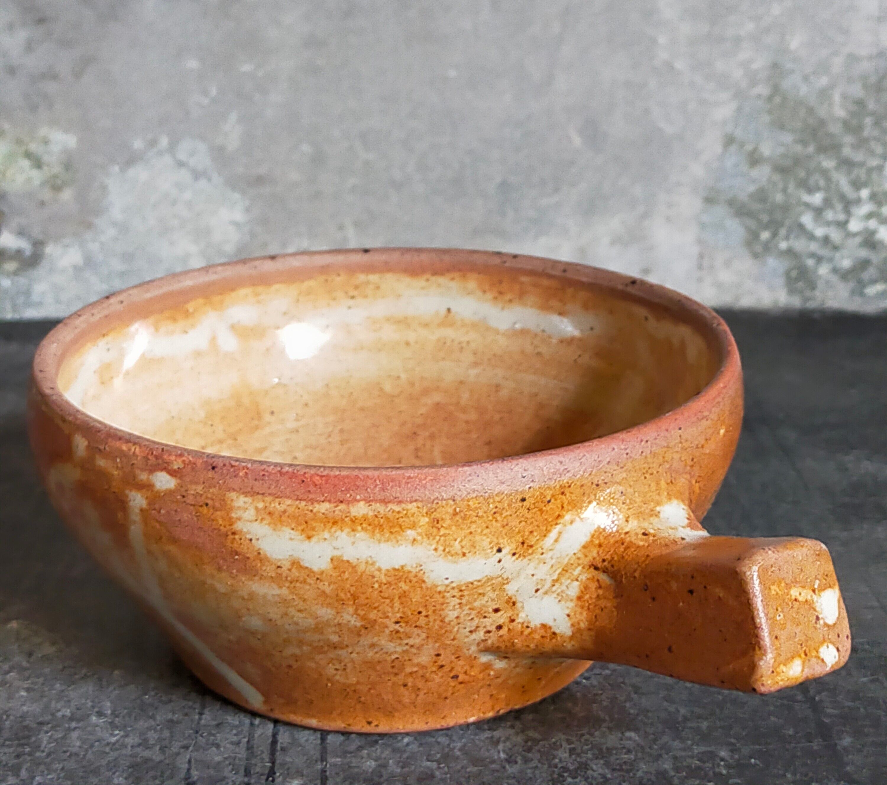 Three vintage marais sandstone bowls