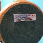 Lampe Neoggetti en verre de Murano et bois