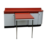 Formica sideboard with its 70' retractable table