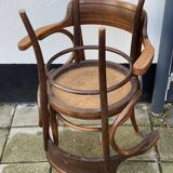 Pair of Vintage Thonet Viennese Bentwood Chairs