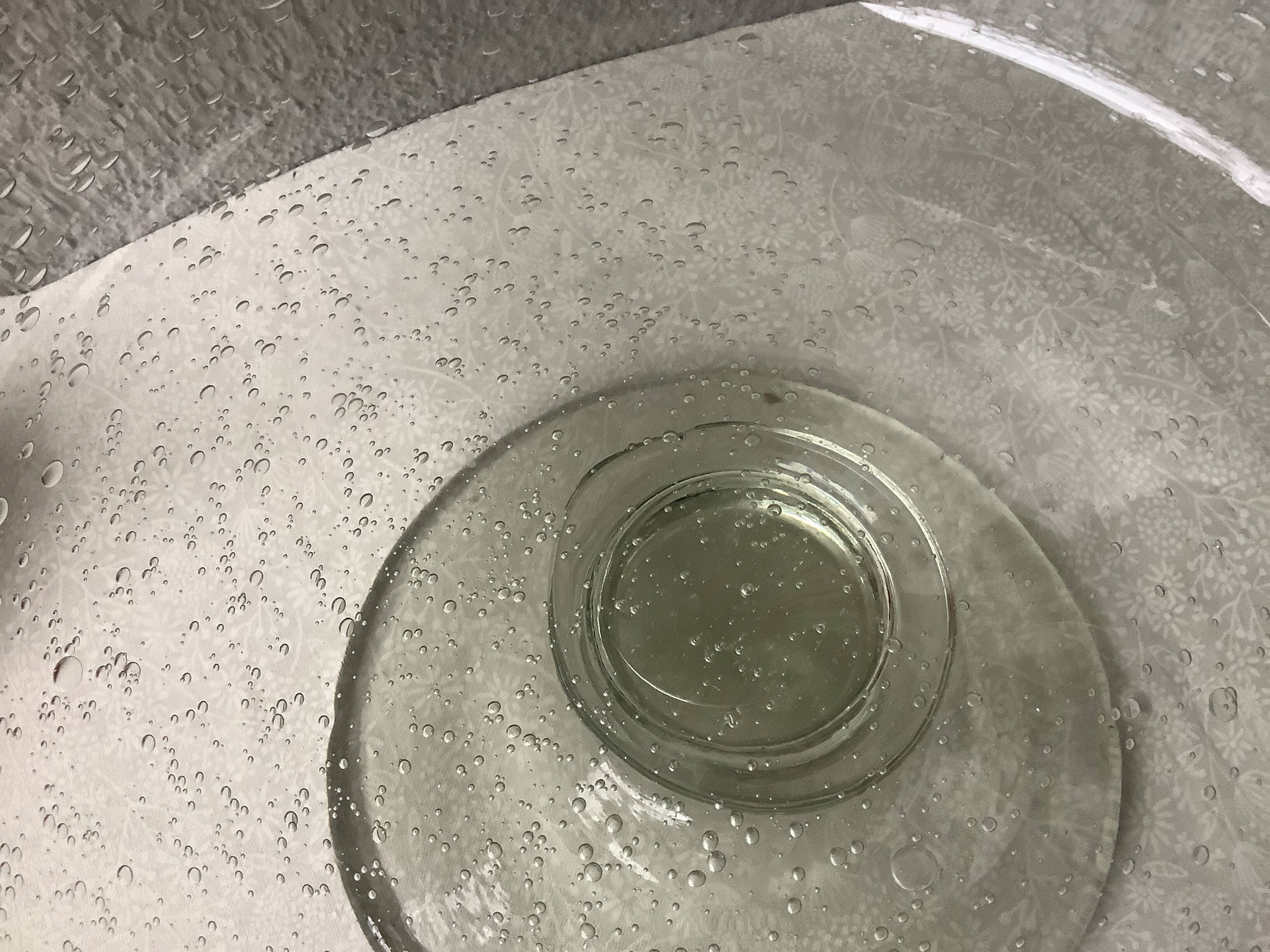 Biot sangria cup in artisanal bubble-blown glass