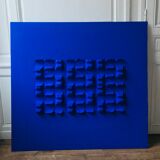 Abstract graphic painting