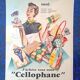 Colorful Cellophane advertisement from a period magazine