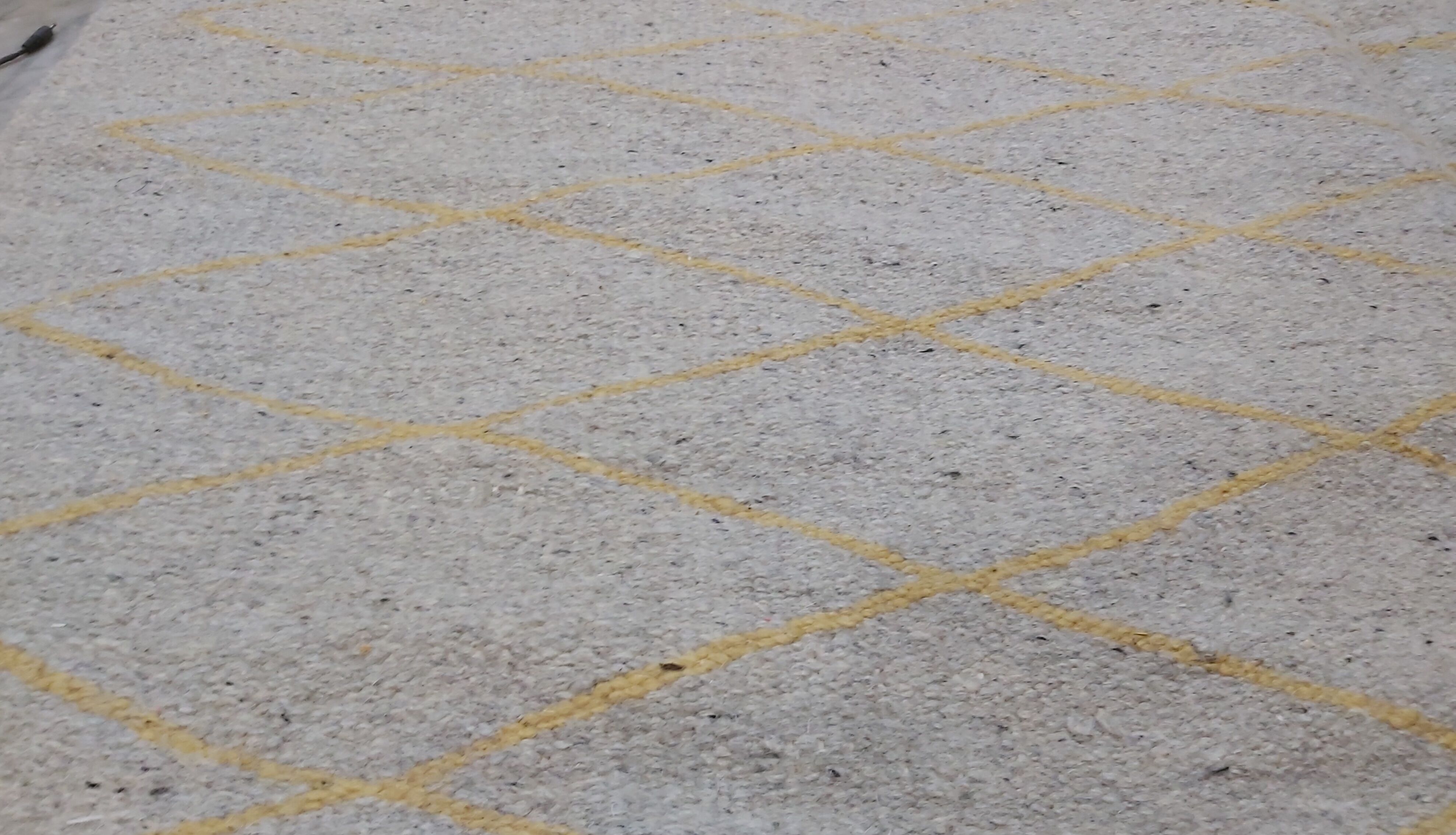 Traditional handmade grey and brown carpet 200x150cm