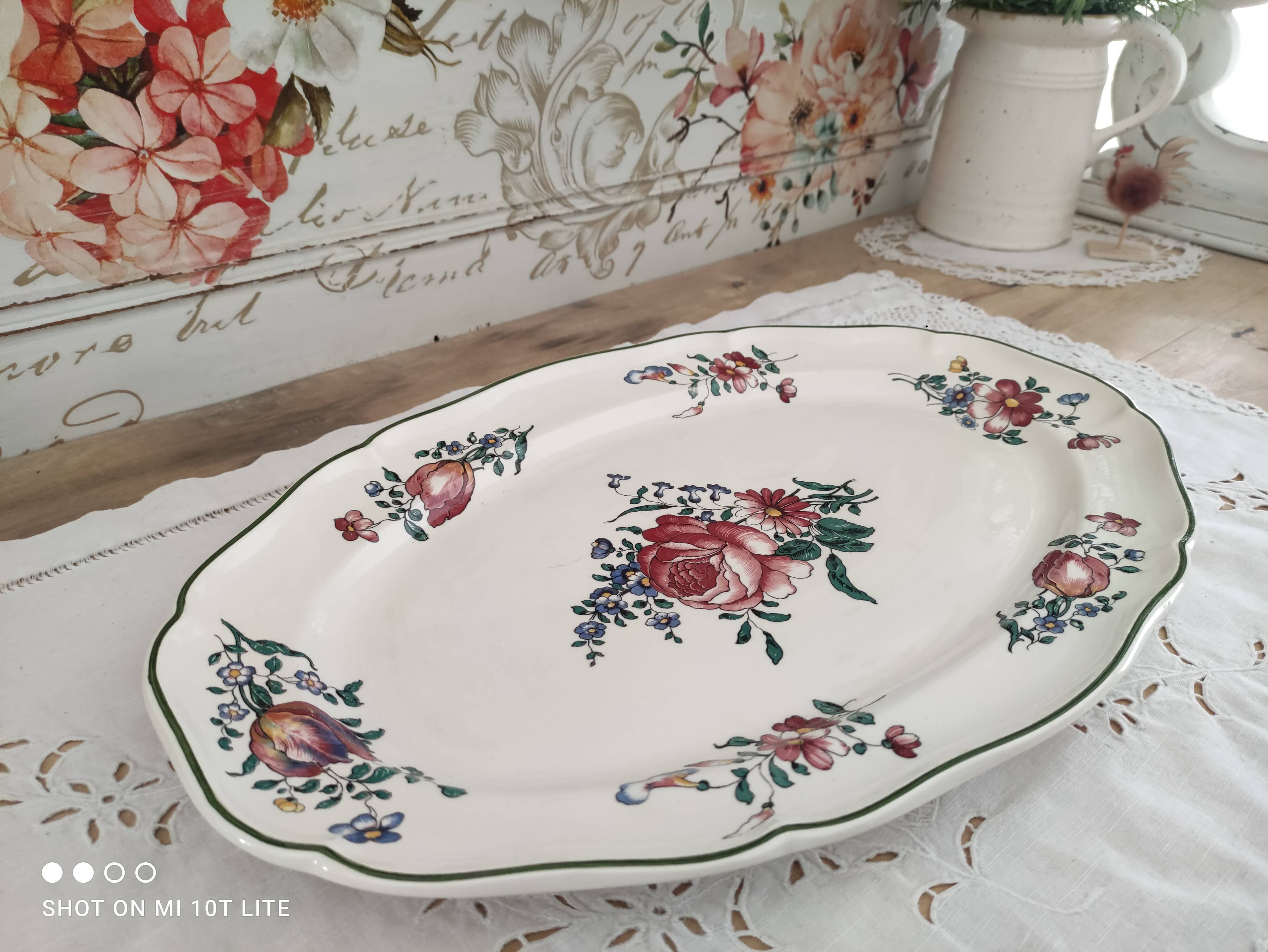 Oval flat Villeroy & Boch model Mettlach