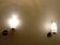 Suite of 2 1940s wall lights