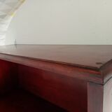 Vintage solid oak wall shelf