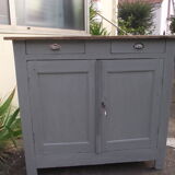 Parisian buffet painted late 19th debut 20th