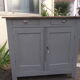 Parisian buffet painted late 19th debut 20th