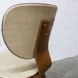 Pair of Baumann chairs No. 831 G1 "design Max Bill" 1960