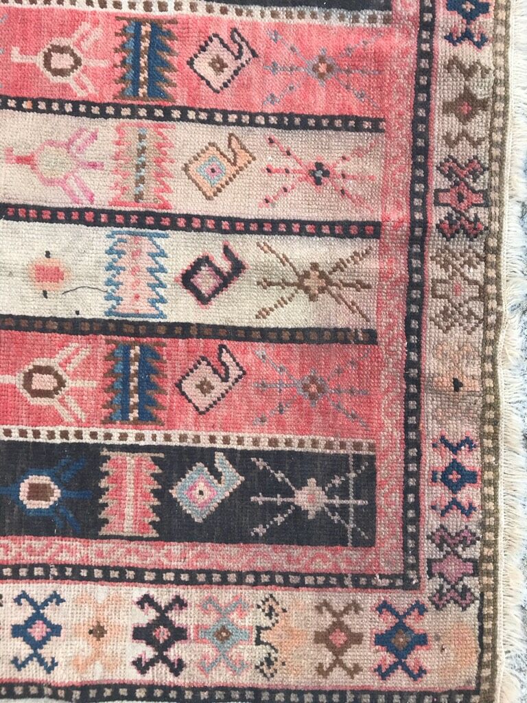 Carpet old chirwan Caucasus 90 x 178 cm