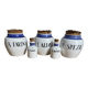 Biot earthenware lot of five pieces Corsican edition, very rare.