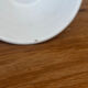 Set of 4 antique coloured faience cups KG Lunéville.
