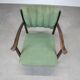Solid wood armchair from the 1950s, Czechoslovakia