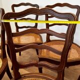Set of 6 Louis Philippe canned chairs