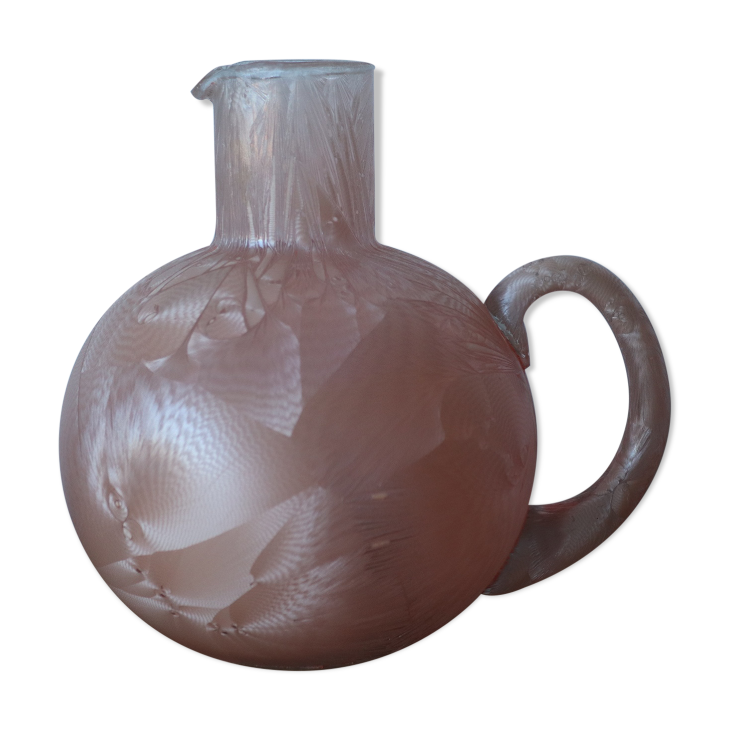 Pink decanter saint val