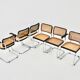 Chaises de salle à manger Style B32 par Marcel Breuer
