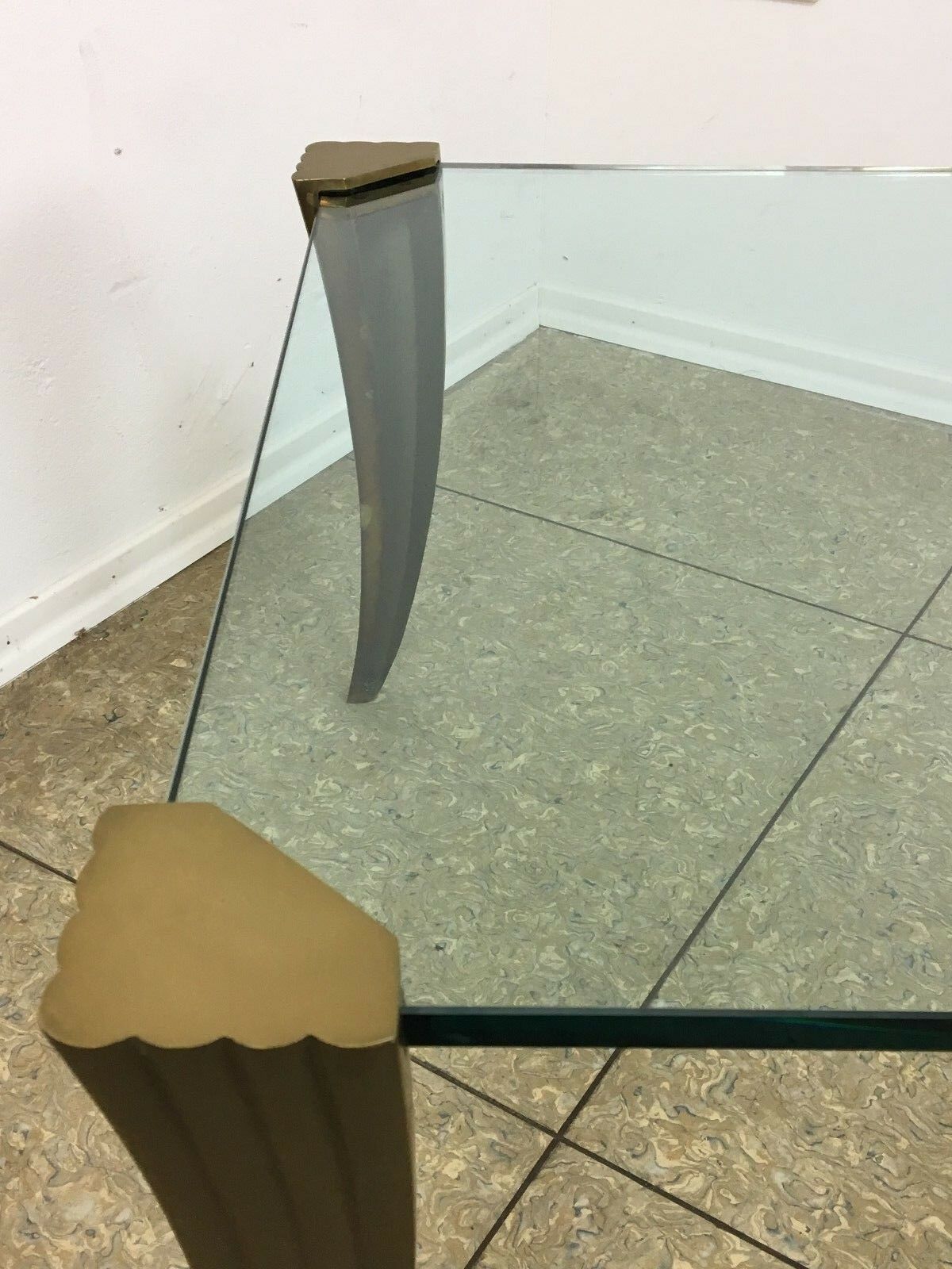 Bronze coffee table by Peter Ghyczy 60/70