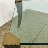 Bronze coffee table by Peter Ghyczy 60/70