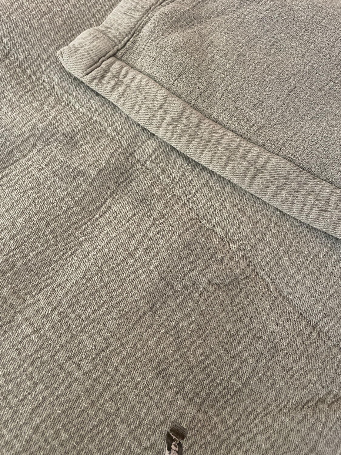 Almond-colored Caravan bedspread