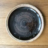 Pierre Digan sandstone plate La Borne Ceramic, 70s