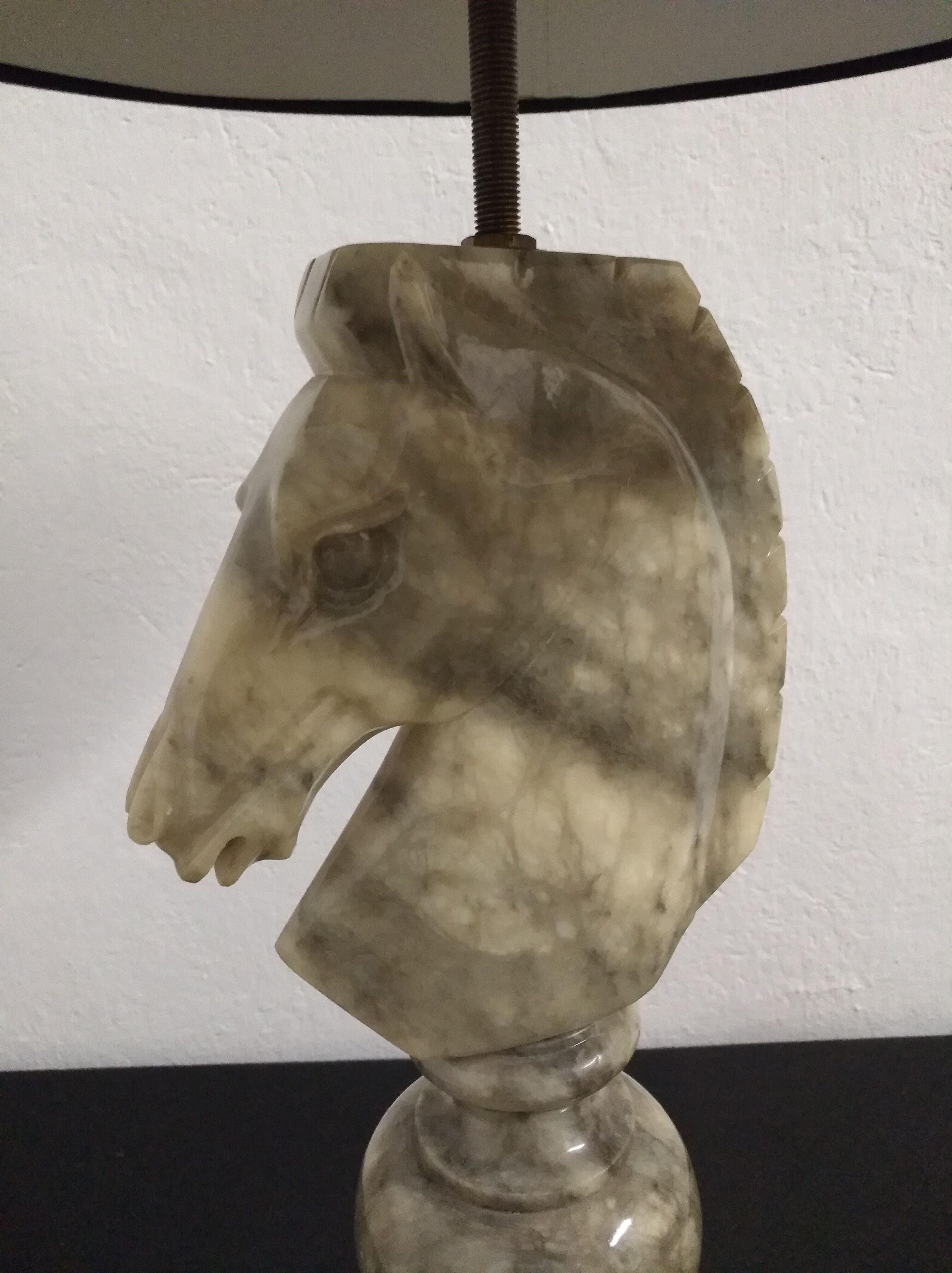 70s living room lamp foot