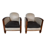 Pair of Art Deco armchairs from the 1930s