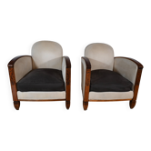 Paire de fauteuils Art déco, années 30