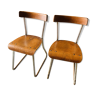 Lot de 2 chaises 1930