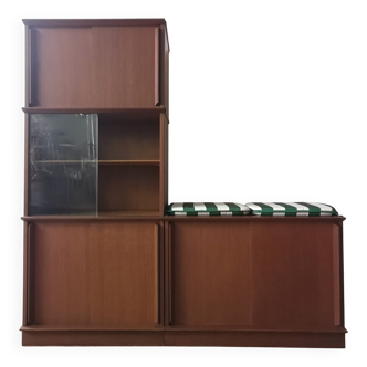 Meuble Oscar asymétrique des années 60/70