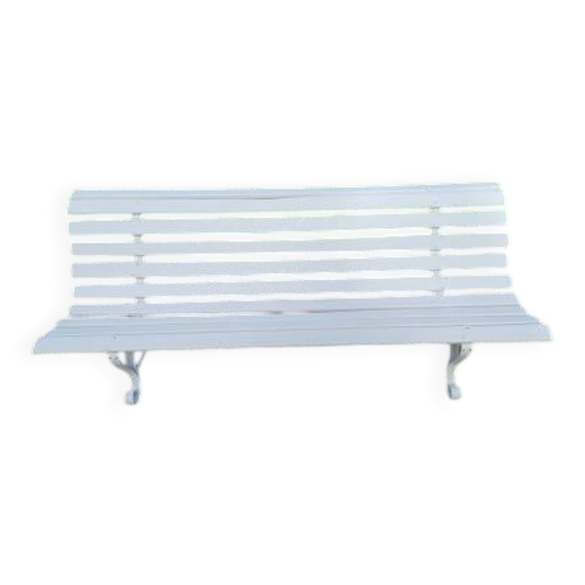 Wrought iron bench from the 60s