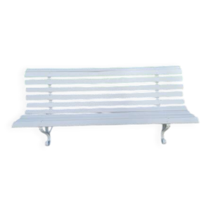 banc fer forgé des années