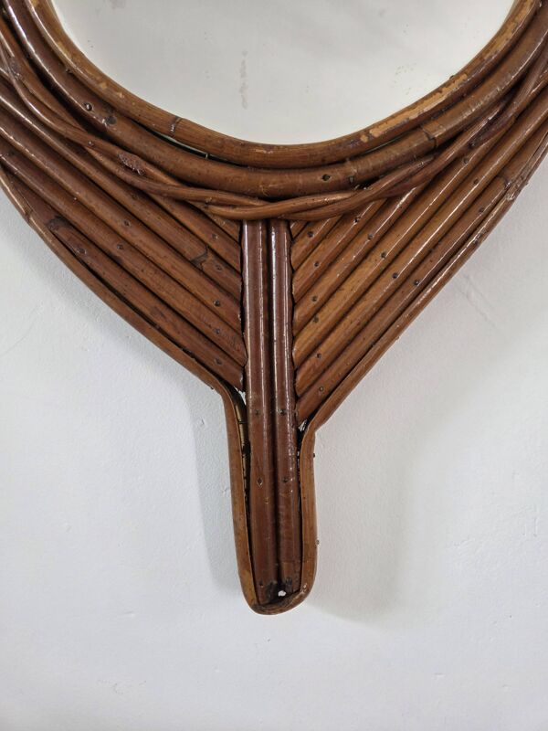 Paire de miroirs bambou Vivai Del Sud