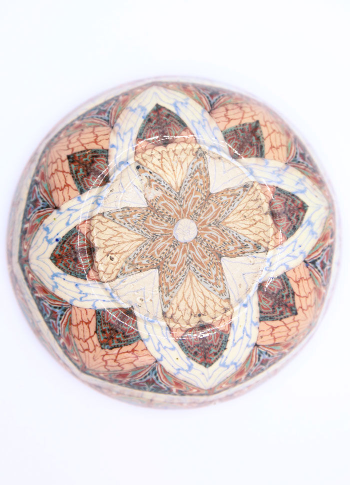 Mid-century mosaic-effect bowl by Jean Gerbino in Vallauris