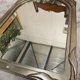 Vintage mirror by Deknudt in Art Nouveau style, 1970s.