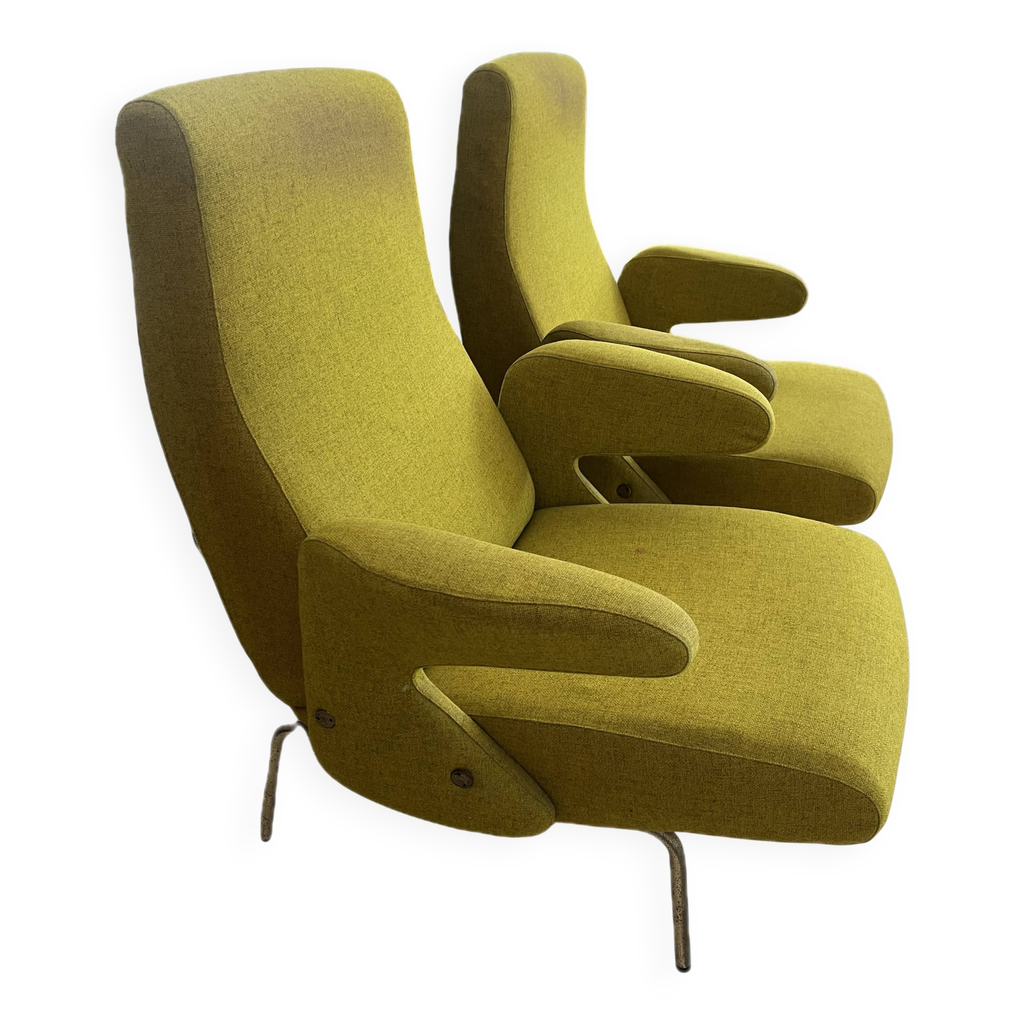 Pair of "Delfino" armchairs by Erberto Carboni for Arflex 19