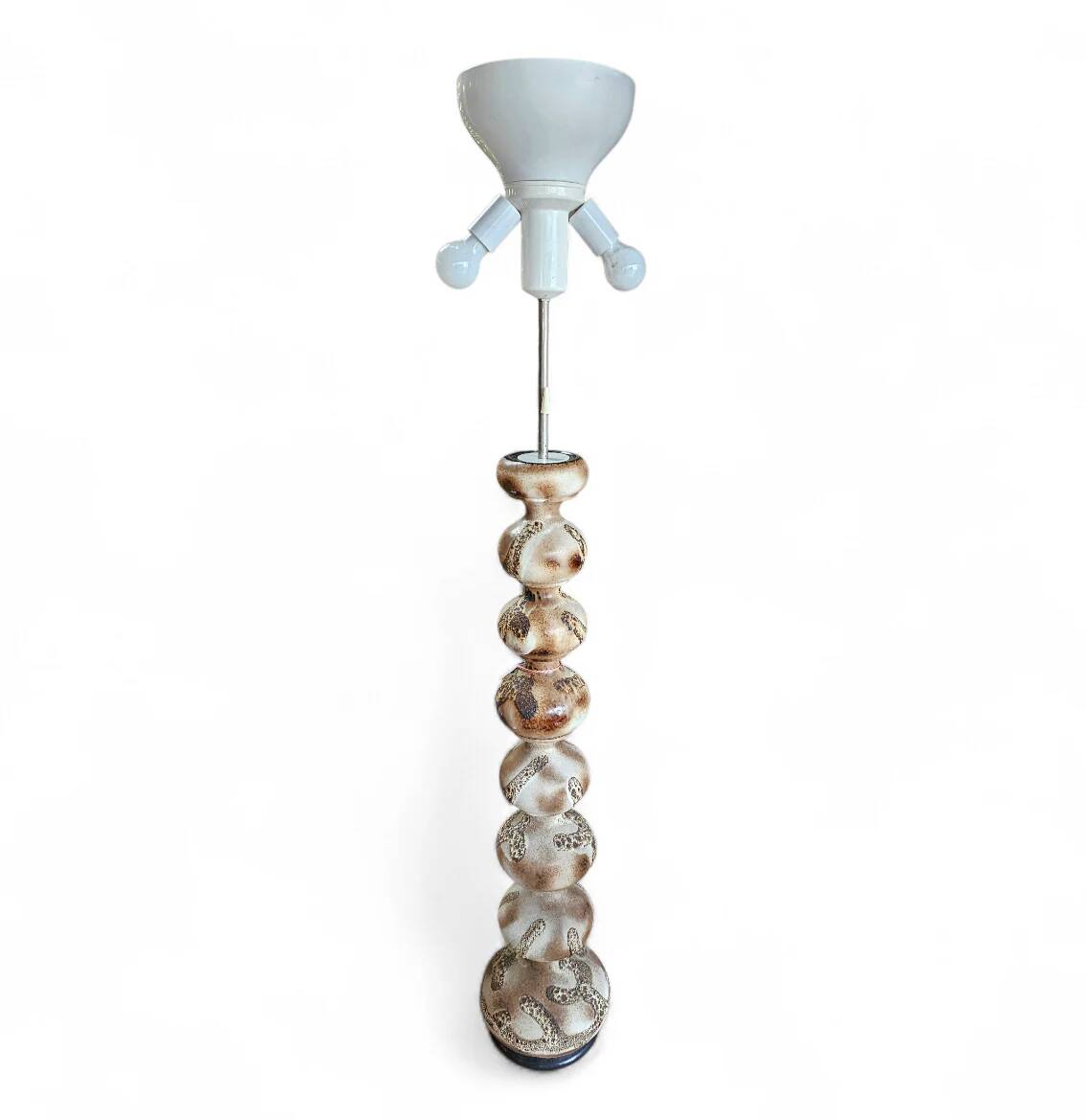 Vintage ceramic bubble floor lamp Kaiser Leuchten