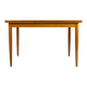Vintage Cherrywood Dining Table Extendable 1960s Mid-Century