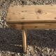 Banc rustique en bois