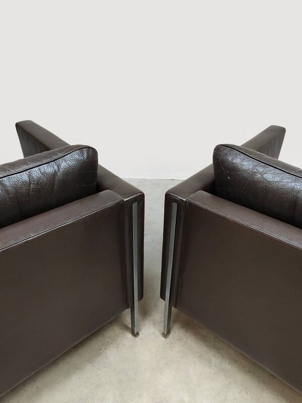 Fauteuils lounge vintage néerlandaises 442 Pierre Paulin Artifort 1962