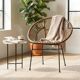 1960s rattan armchair