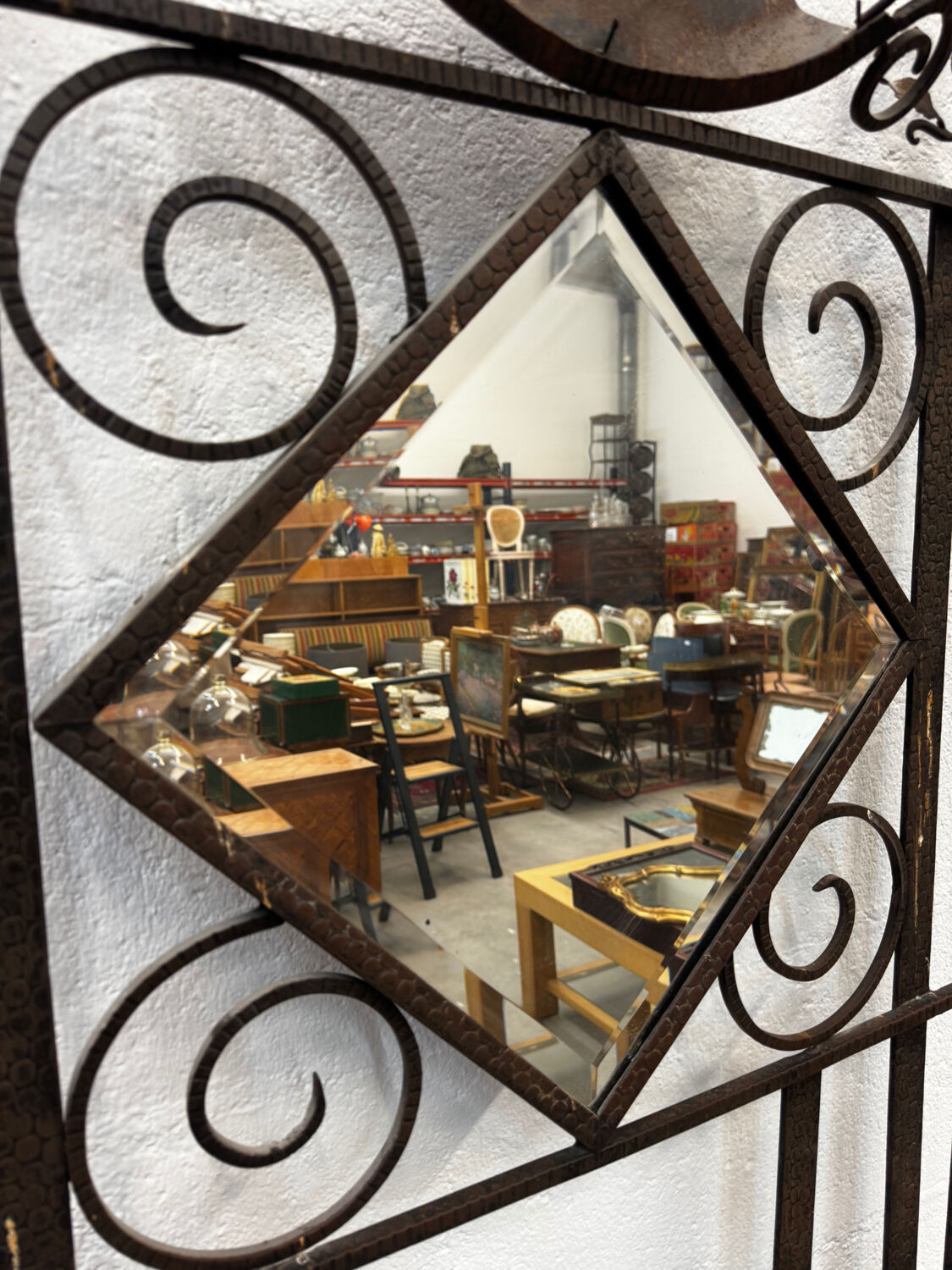 Art Deco coat rack / entrance hall wardrobe