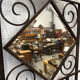 Art Deco coat rack / entrance hall wardrobe