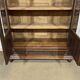 Breton library from the early 20th century in chestnut wood