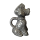 Ceramic carafe pitcher shaped dog poodle year 60/70