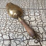 Old brass grocer's shovel or seed