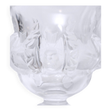 Pair of vases Lalique - Crystal Cast - Elisabeth - Period : XXth - Style : Art Deco