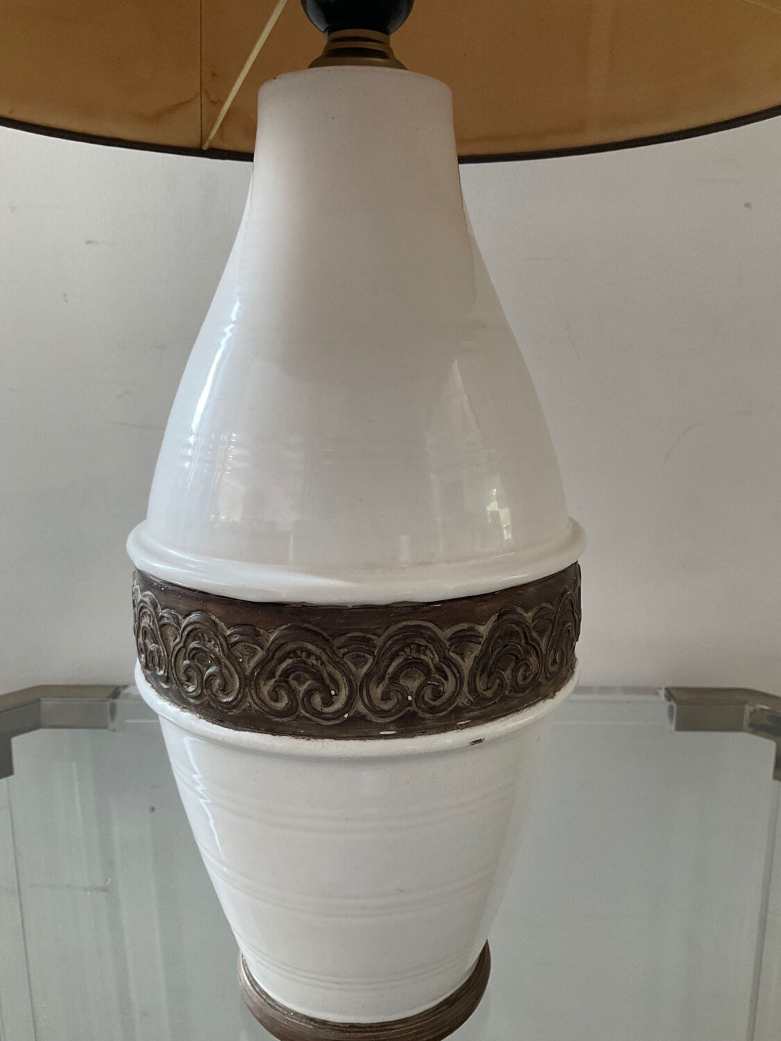 Vintage Italian ceramic lamp