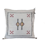 Berber Cushion Sabra White Tibal Motifs