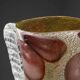 Vintage Murano glass vase, style E. Barovier, Italy, 20th Century